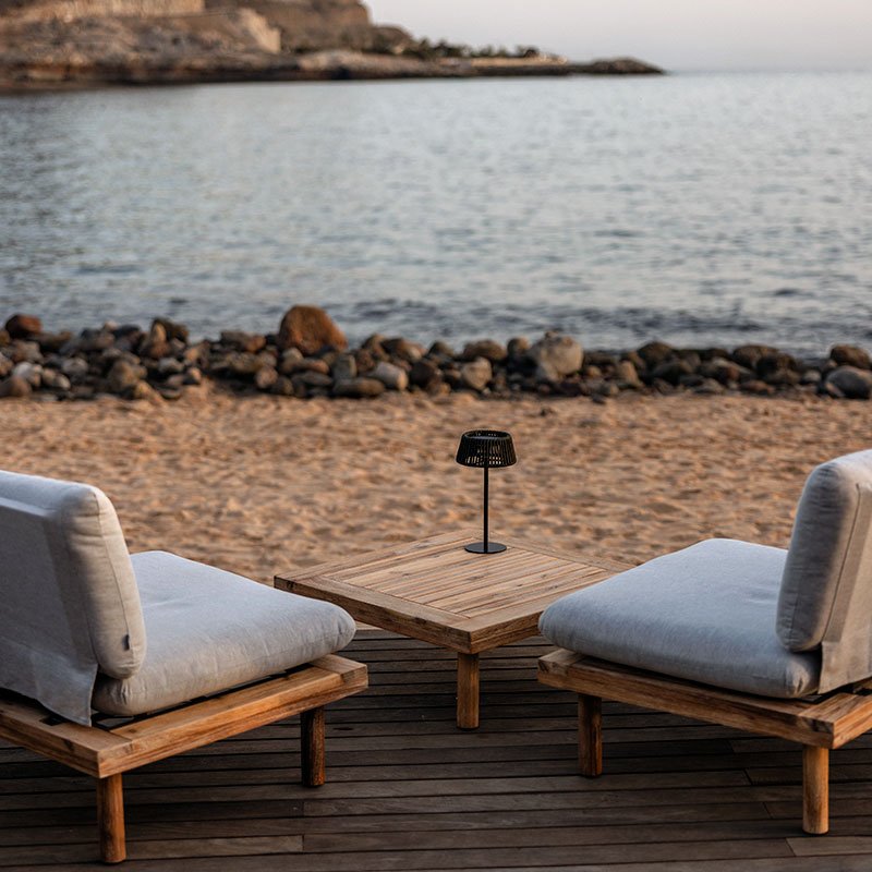 Vistas al mar, en la misma arena